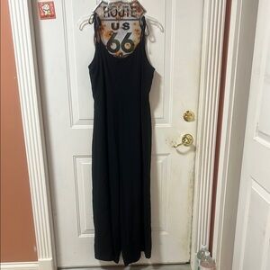 Old Navy Black Sleeveless Sheath Jump Suit